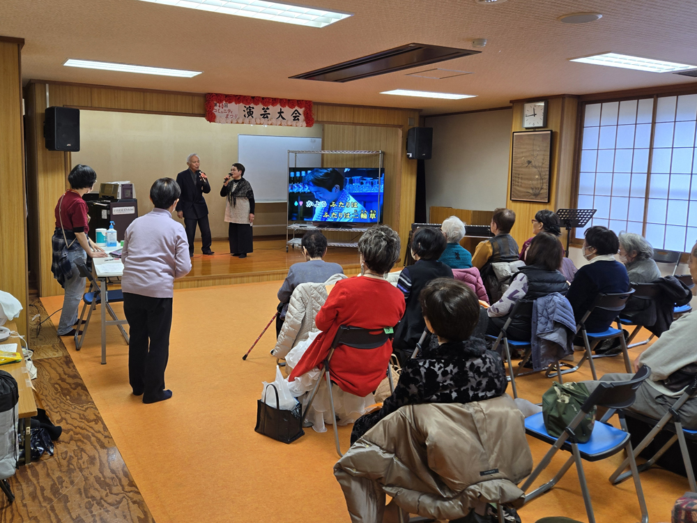 コミュニティ祭りの様子