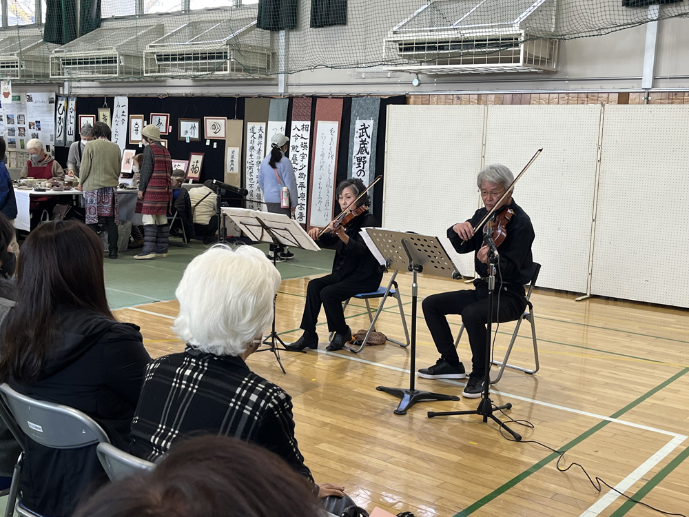 コミュニティ祭りの様子