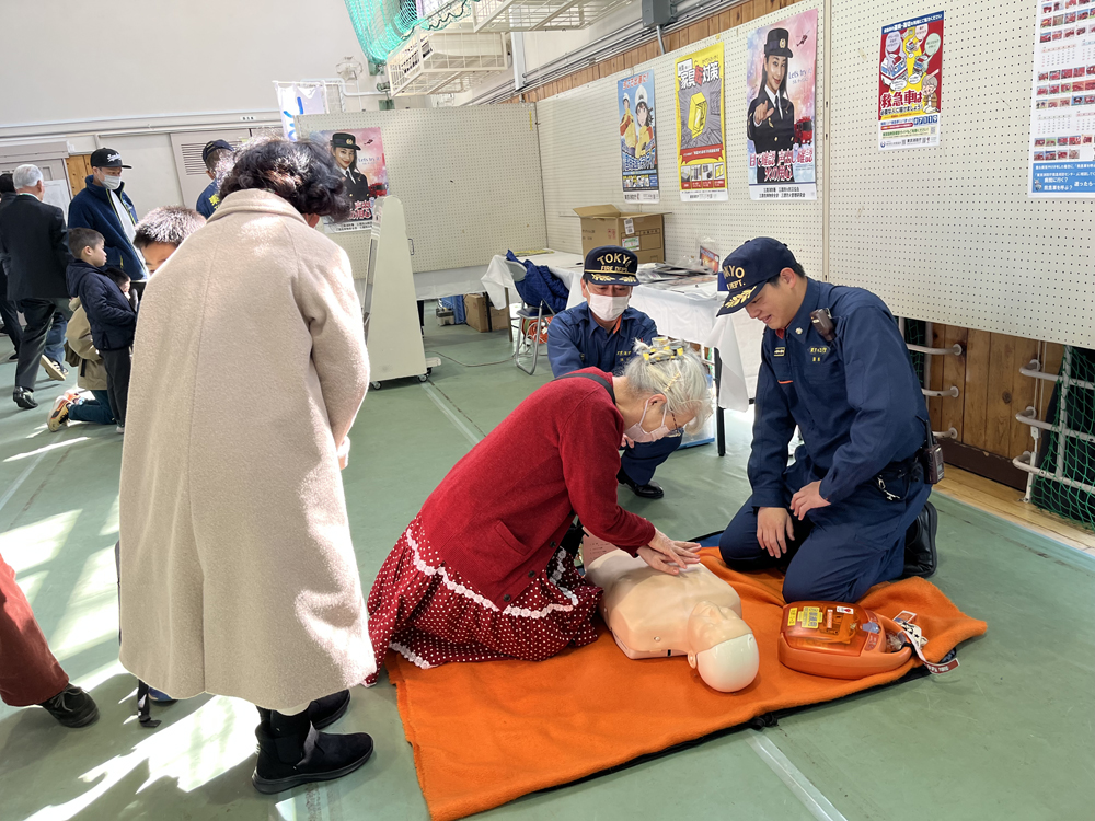コミュニティ祭りの様子