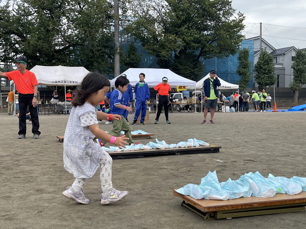 コミュニティ運動会のもよう