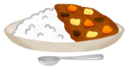 カレーライスのイラスト