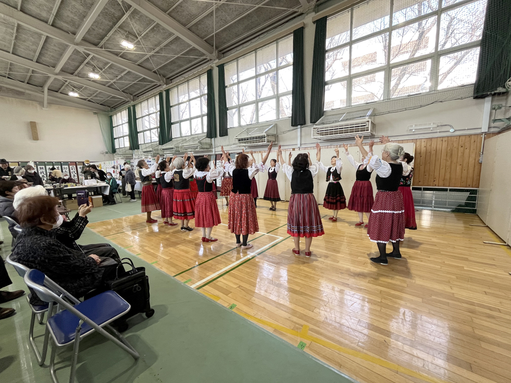 コミュニティ祭りの様子