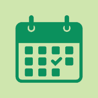 カレンダーのアイコン