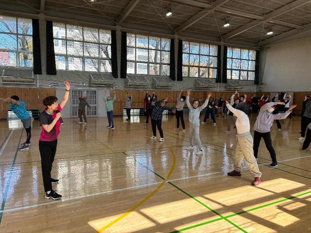 三鷹体操の様子