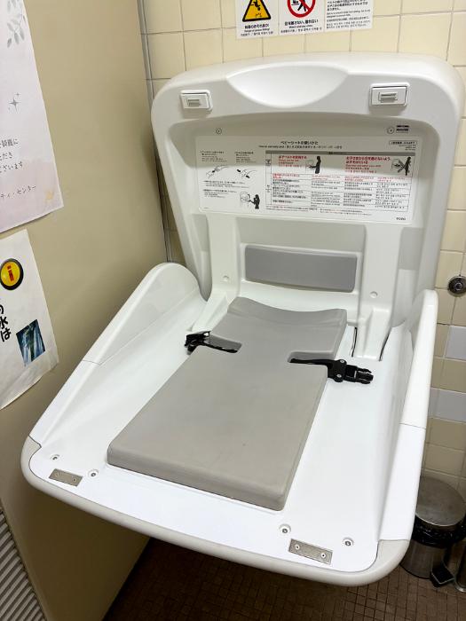おむつ交換台の写真