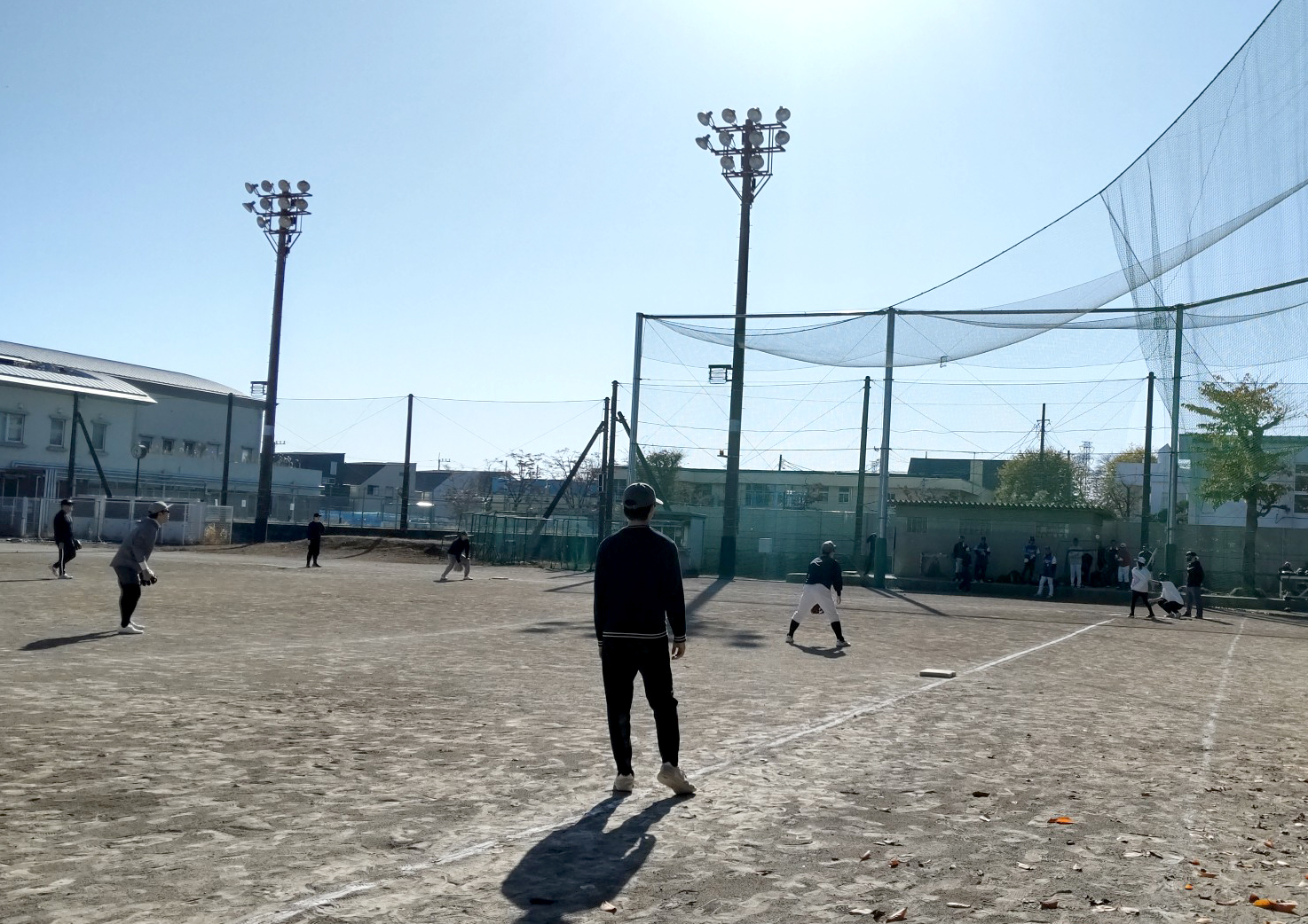 ソフトボール大会の様子