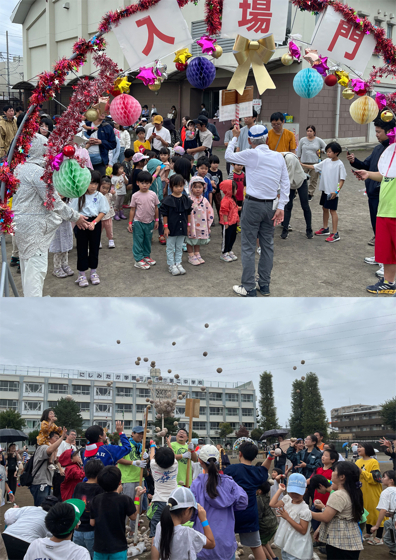コミュニティ運動会の様子