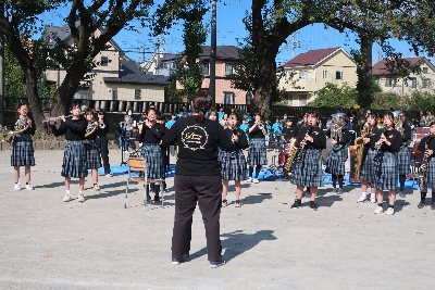 運動会のブラスバンド