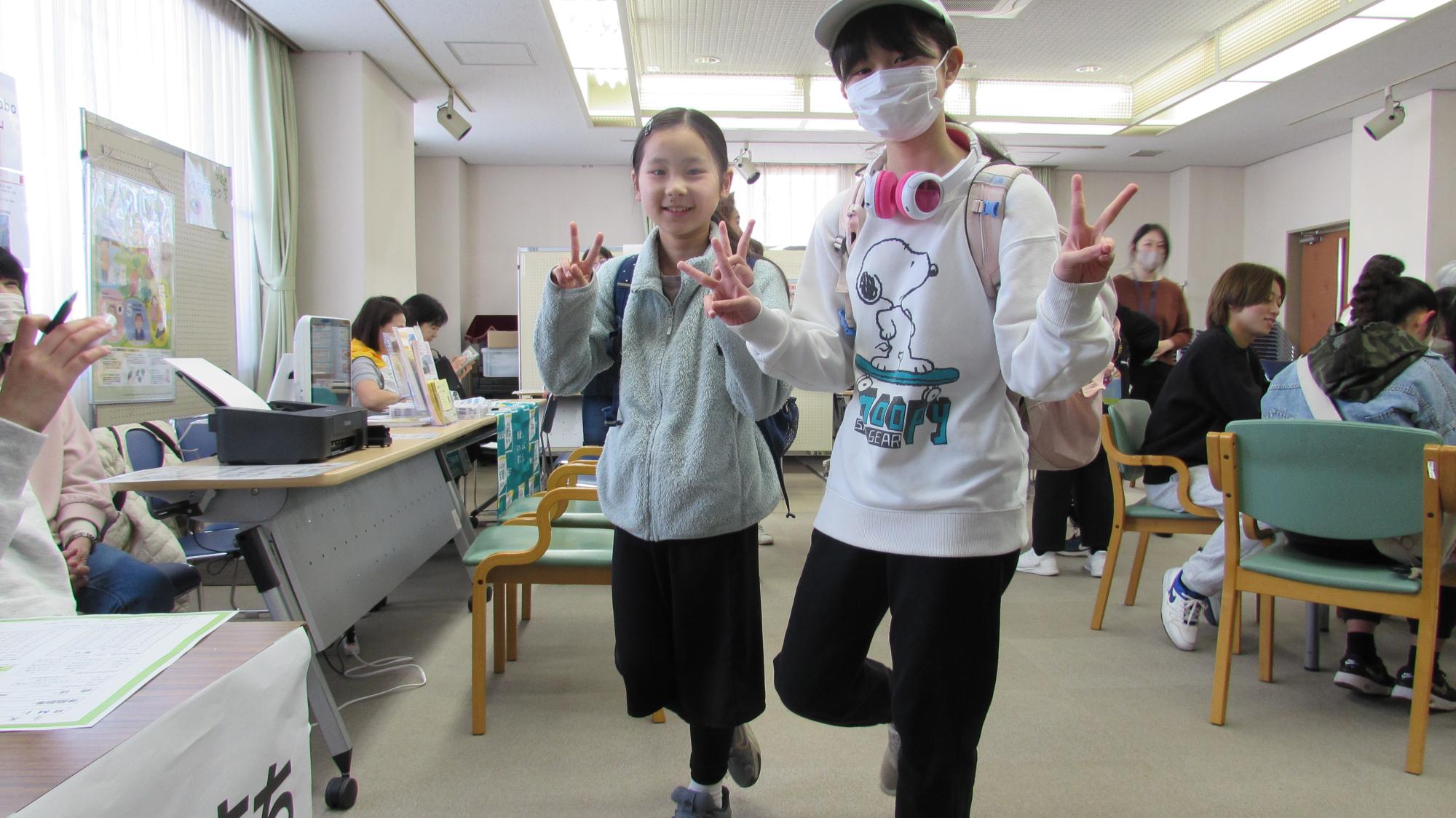 健康コーナーの写真