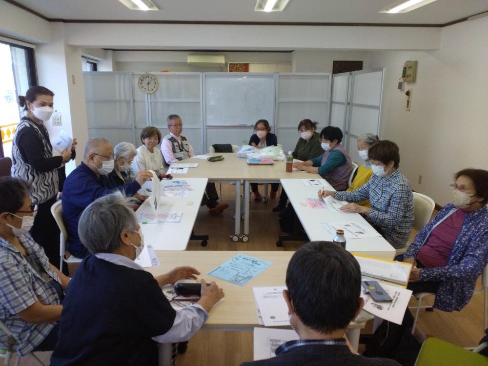 介護者ひろばの様子